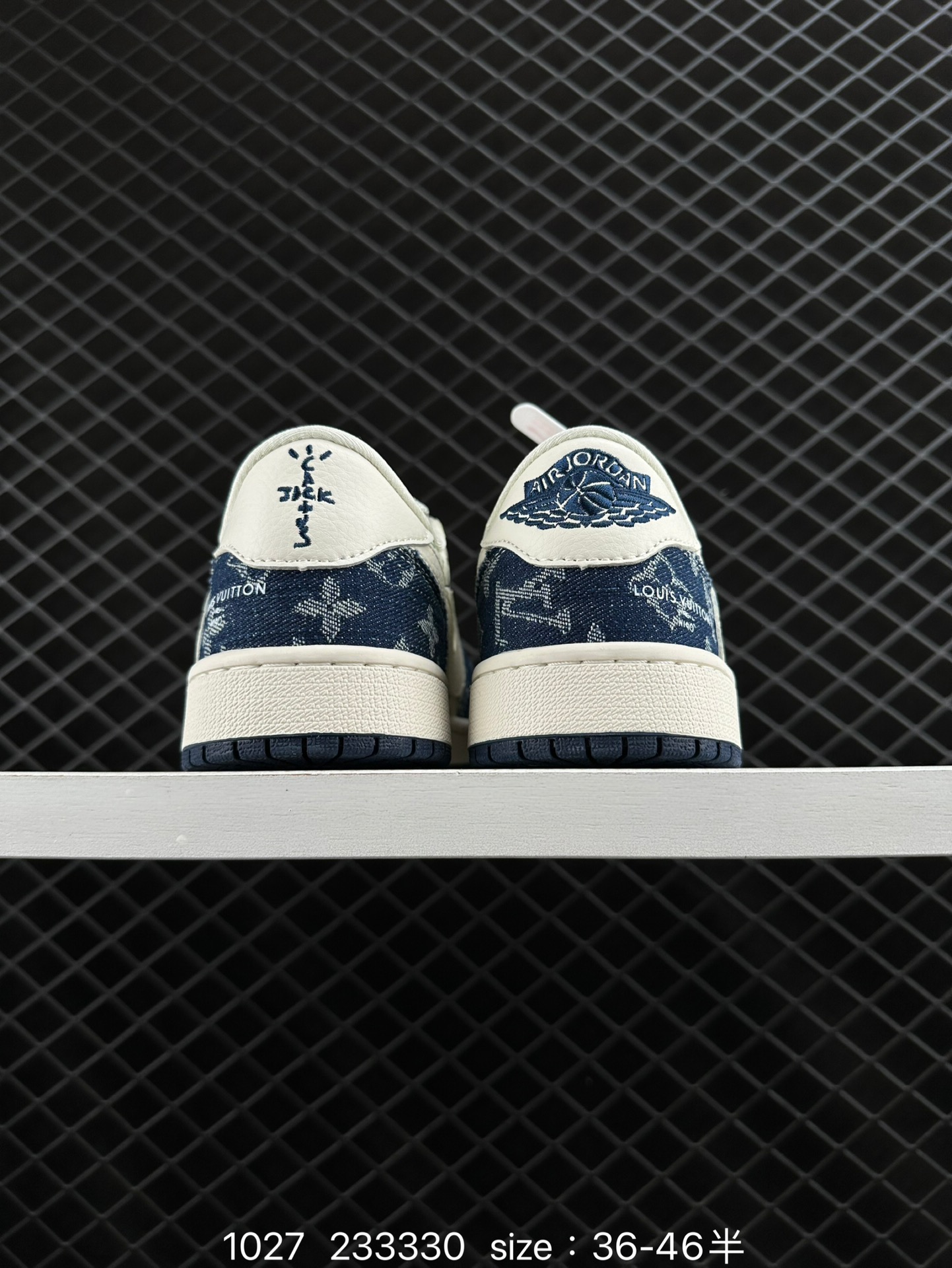 fragment design x Travis Scott x Nike Air Jordan 1 Low OG SP”Black/Green Toe“